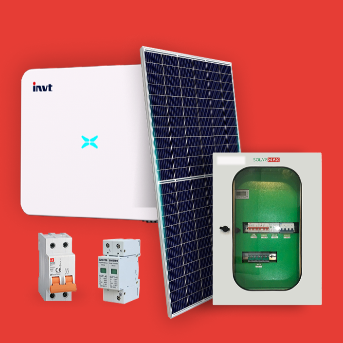 Combo Hệ Ongrid 5kWp 1 pha Cao Cấp
